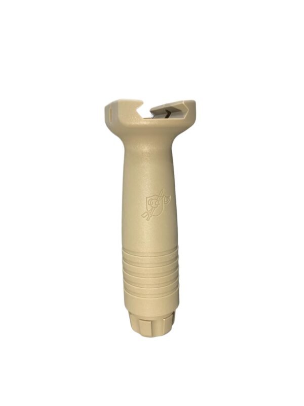 Rail-Mount Grip for Rifle Stabilization & Control