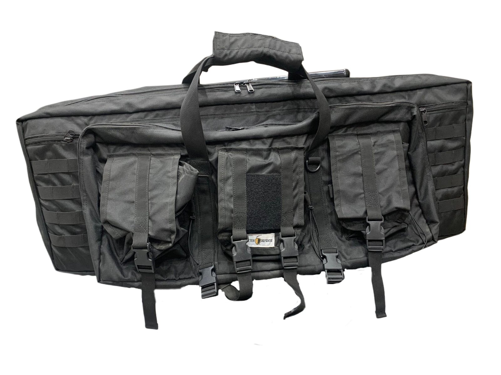 Tactical Defense Field Backpack – Black MOLLE Combat Pack with Multi-Pocket Storage