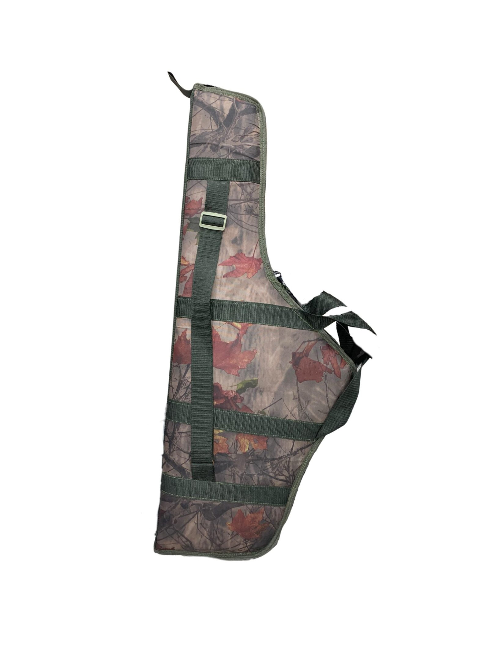 Leaf Camo Rifle Bag – Tactical Gun Case with Buckle Strap & Woodland Print