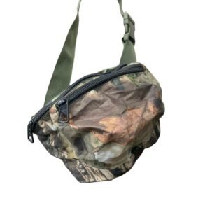 Camo Tactical Waist Pack – Zippered Utility Belt Bag with Adjustable Strap