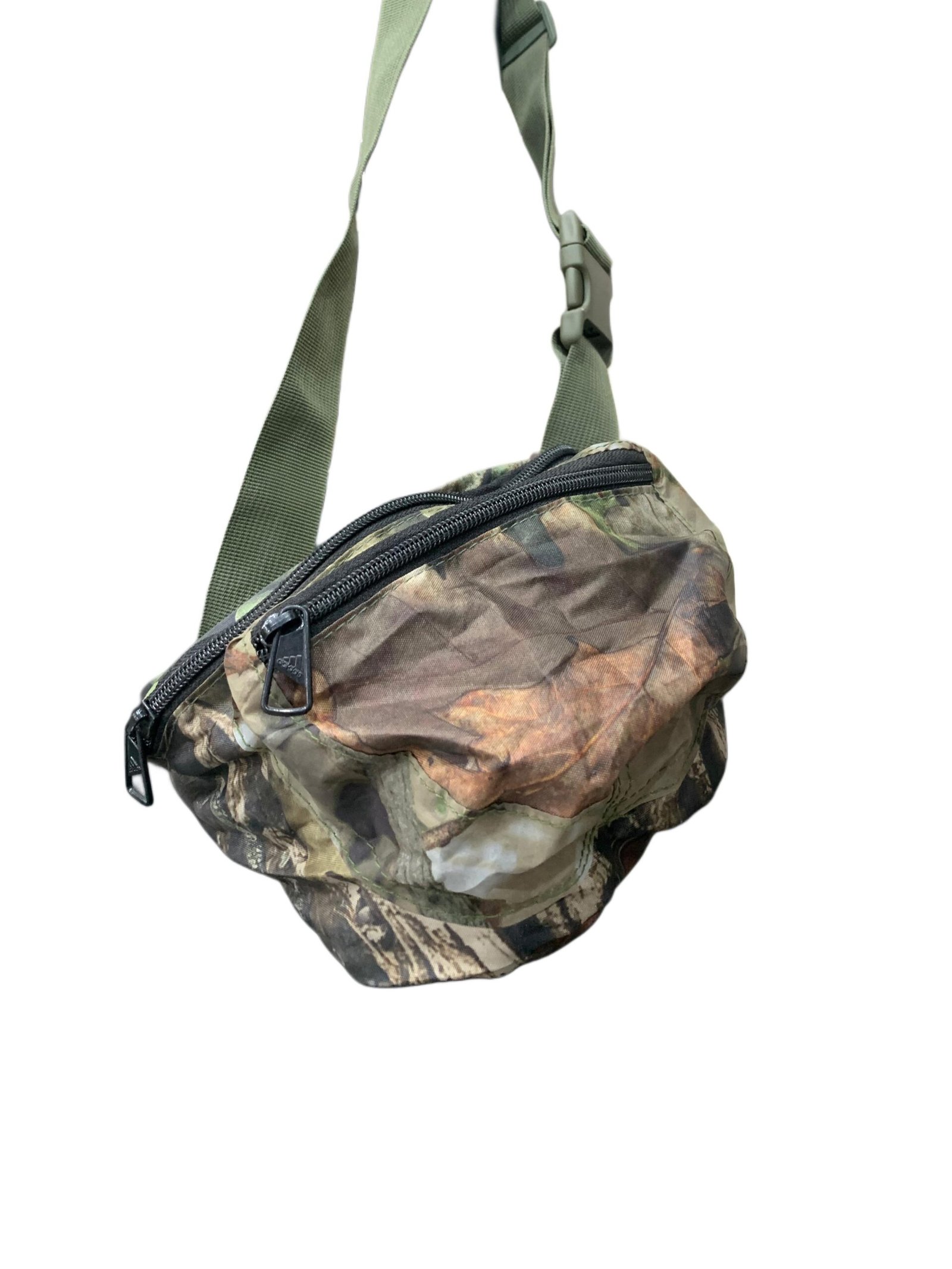Camo Tactical Waist Pack – Zippered Utility Belt Bag with Adjustable Strap
