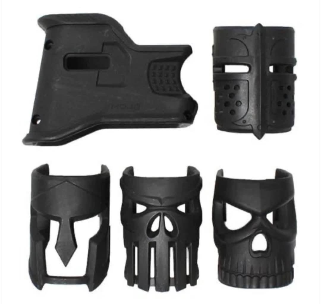 Tactical Muzzle Helmet Kit - Aggressive Mask Designs (Set of 5) - Image 2