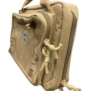 Marines Battle Utility Pouch – Tactical Organizer Bag with Top Handle & Multi-Zip Storage